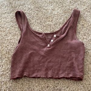 American eagle crop tank top